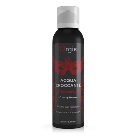 Acqua Croccante Chrupiący Mus Truskawkowy do Masażu 150 ml