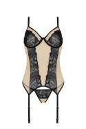 Gorset Daisy Beżowy S/M