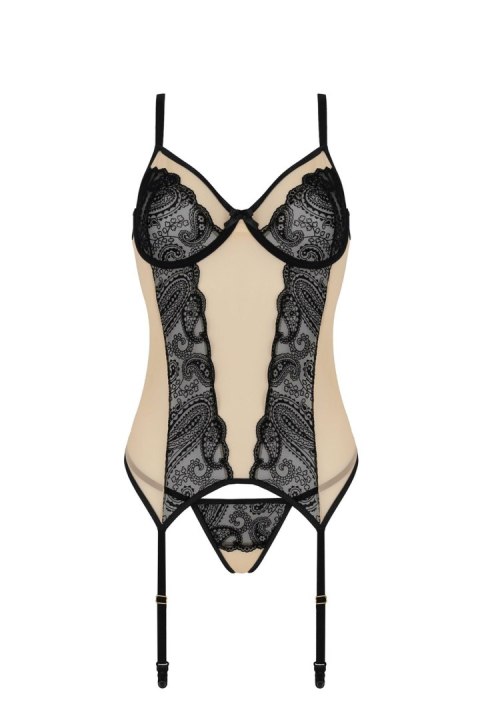 Gorset Daisy Beżowy S/M