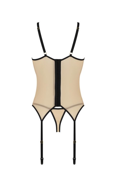 Gorset Daisy Beżowy S/M