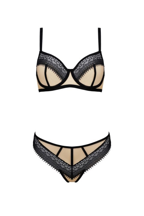 Komplet Bielizny Deneris Bikini – Beżowy