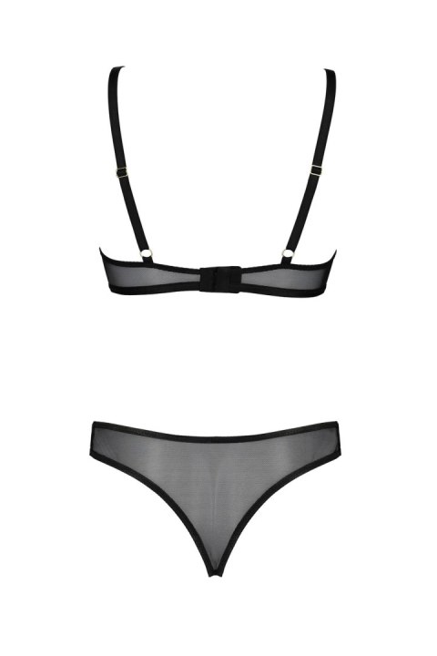 Zmysłowy komplet bikini Denerys, czarny, L/XL