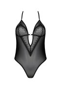 Body DENERYS – Elegancka Czarna Koronka, Rozmiar XXL/XXXL