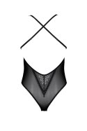 Body DENERYS – Elegancka Czarna Koronka, Rozmiar XXL/XXXL