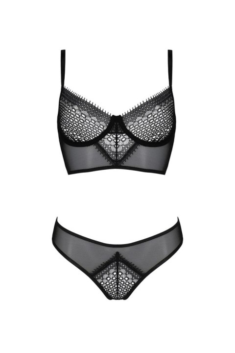 Elegancki Komplet Bielizny Denerys – Czarny (S/M)