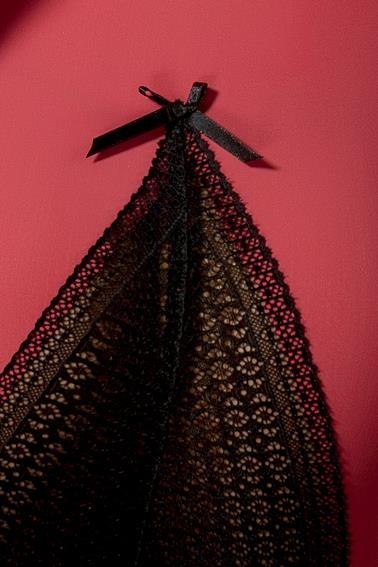 Casmir Gill Chemise – Uwodzicielska Czerwona Koszulka z Koronką i Mikrofibry, XXL/XXXL