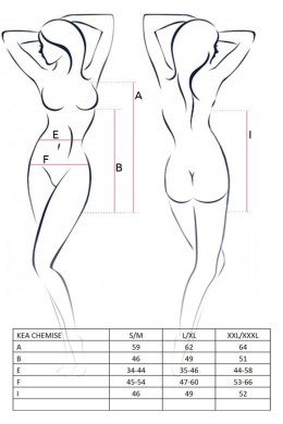 Casmir KEA – Seksowna Koszulka Tiulowa, Czarna (L/XL)