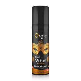 DUAL VIBE! Wibrujący żel intymny do ust o smaku Sex On The Beach - 15 ml