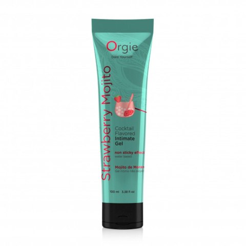 Lubrykant Wodny o Smaku Truskawkowego Mojito Lube Tube Cocktail - 100 ml