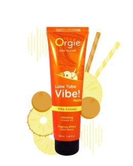 Zmysłowy Wibracyjny Żel Intymny Lube Tube Vibe! o smaku Pina Colada, 100 ml