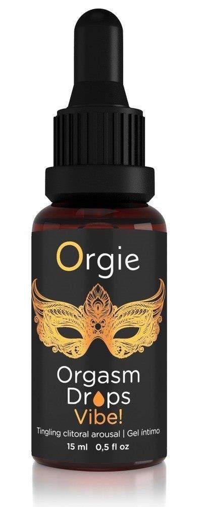 Orgie Vibe Brzoskwiniowe Krople Potęgujące Orgazm 15 ml