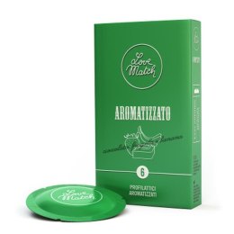 Zmysłowe Prezerwatywy Smakowe Love Match – 6 sztuk