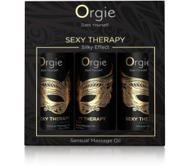Zmysłowa Kolekcja Mini Olejków do Masażu Sexy Therapy - Zestaw 3 x 30 ml
