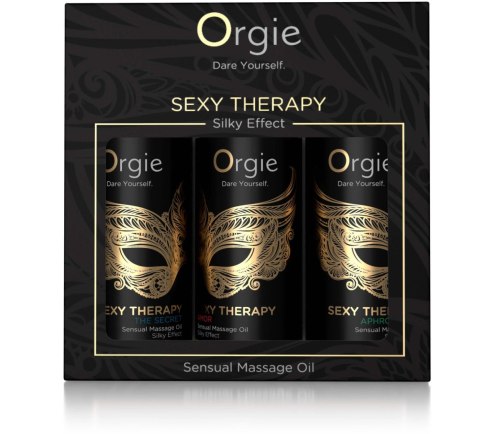 Zmysłowa Kolekcja Mini Olejków do Masażu Sexy Therapy - Zestaw 3 x 30 ml