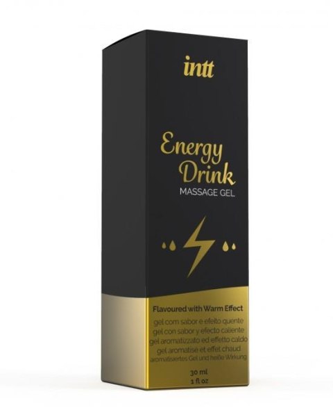 Żel do Masażu i Pocałunków o Smaku Napoju Energetycznego, 30 ml