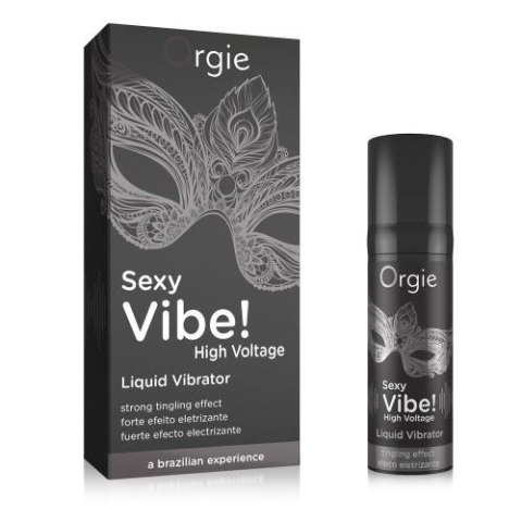Żel Wibrujący Sexy Vibe! High Voltage Orgie - 15 ml