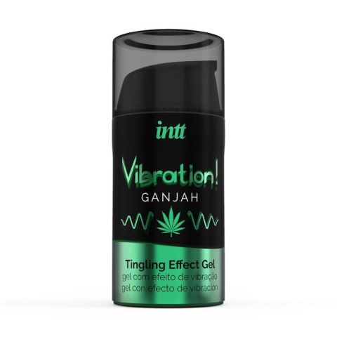 Stymulujący żel wibracyjny Ganjah, 15 ml