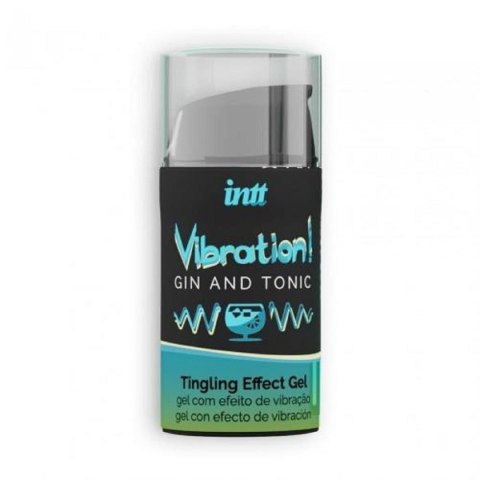 Żel intymny VIBRATION Gin & Tonic 15 ml z efektem stymulującym