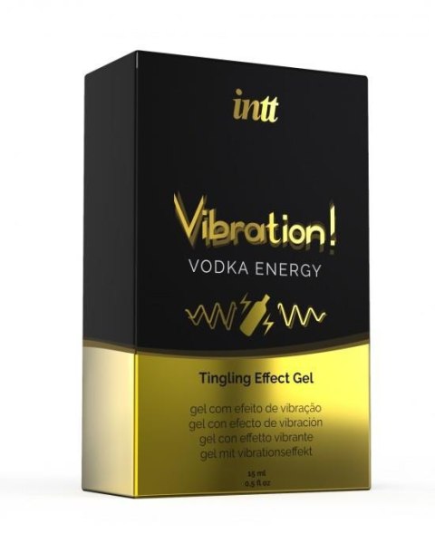 VIBRATION VODKA - Wibrujący Żel Intymny 15 ml