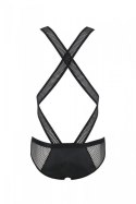 Eleganckie body męskie Victor w kolorze czarnym, rozmiar XXL/XXXL - Passion