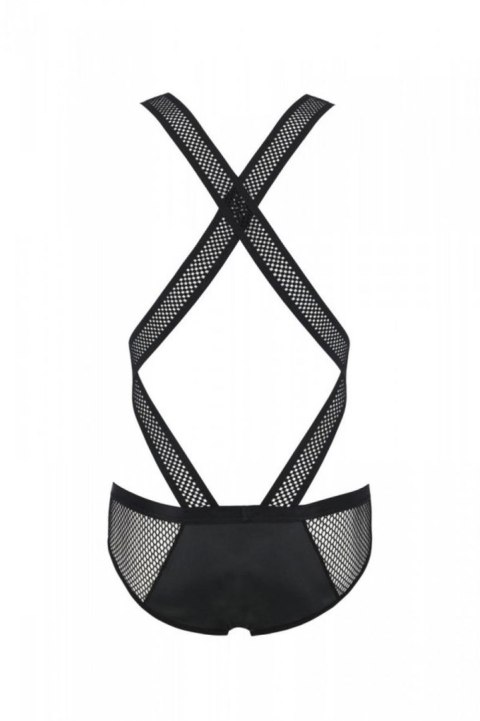 Eleganckie body męskie Victor w kolorze czarnym, rozmiar XXL/XXXL - Passion