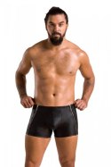 Eleganckie szorty męskie Matt Black L/XL - Passion
