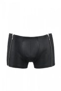 Eleganckie szorty męskie Matt Black L/XL - Passion