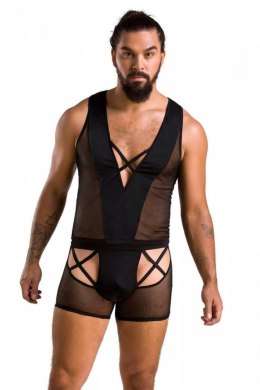 Zmysłowy komplet męski Oscar - czarny S/M - Passion