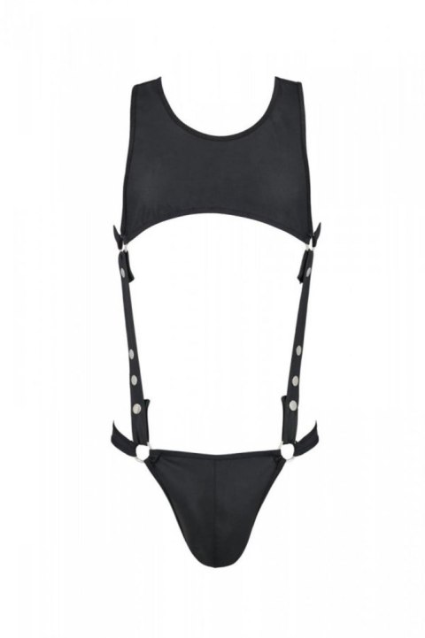Męskie body ADAM Passion, czarne S/M