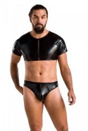 Zestaw męski Peter czarny L/XL - Passion
