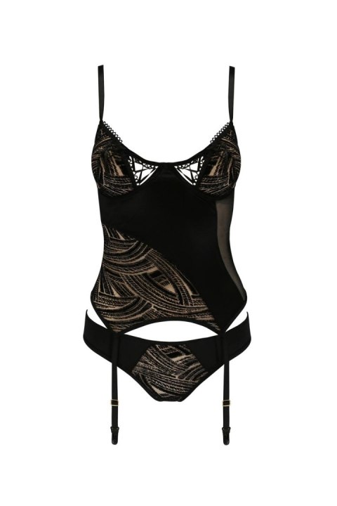 Elegancki Gorset Lara Black L/XL Casmir