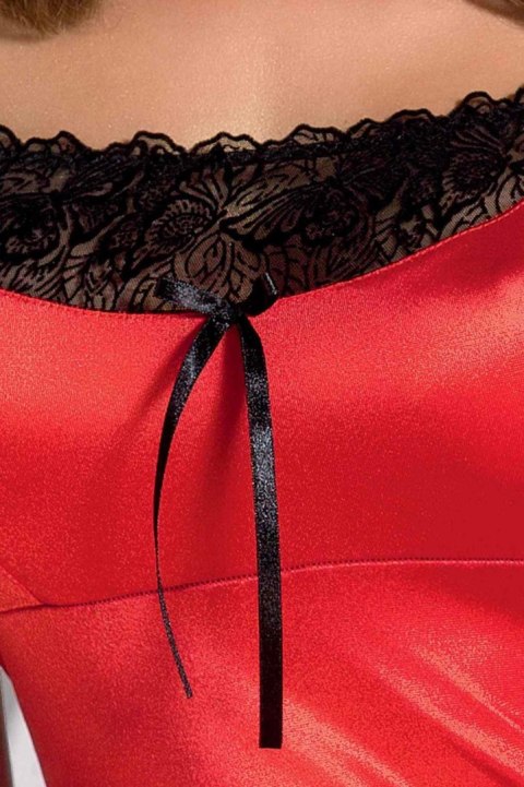 Casmir Lauren Chemise – Zmysłowa Koszulka Nocna, Czerwona L/XL