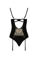 Casmir Victoria Gorset, Czarny, Rozmiar XXL/XXXL