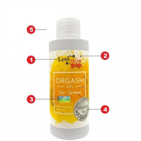 Lovestim Pop – Intensywny Żel Orgazmowy dla Kobiet 150 ml