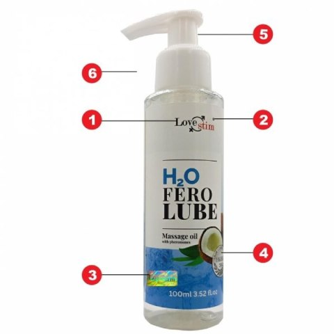 Zmysłowy lubrykant intymny H2O FERO z feromonami 100 ml