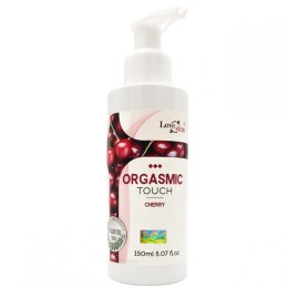 LoveStim Orgasmic Touch Cherry – Zmysłowy Żel do Masażu Wiśniowy, 150 ml