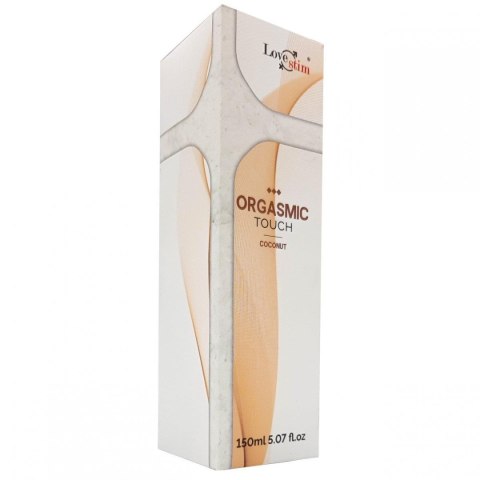 LoveStim Orgasmic Touch Kokosowy - Zmysłowy Żel do Masażu i Lubrykant 150 ml