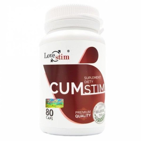 CumStim – Wzmacniający Suplement Diety dla Mężczyzn, 80 Kapsułek