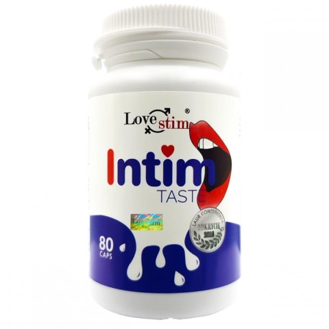INTIM TASTE 80 kapsułek – Odkryj Słodką Stronę Bliskości