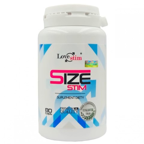 SIZE STIM 80 kapsułek – wsparcie męskości i rozmiaru