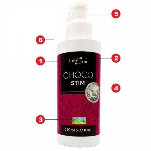 ChocoStim – Zmysłowy Czekoladowy Żel Smakowy, 150 ml