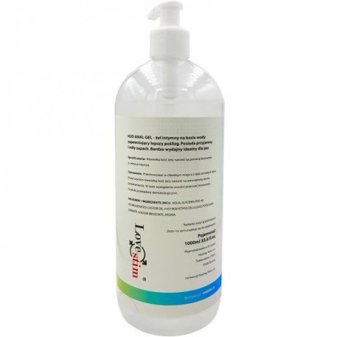 Żel Intymny H2O Anal Gel – Niezwykła Objętość 1000 ml