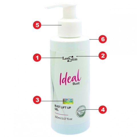 Ideal Bust 150 ml – Zmysłowy żel ujędrniający i powiększający biust