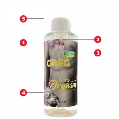 Zmysłowy Żel Stymulujący Lovestim POP GREG 150 ml