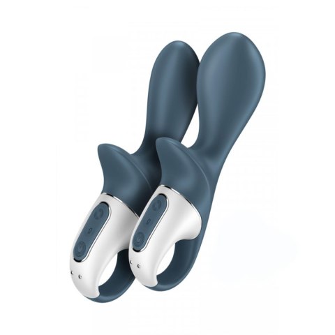 Nadmuchiwany Wibrator Analny Satisfyer Air Pump Booty 2 – Ciemnoszary