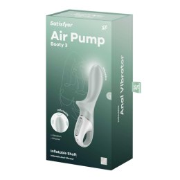 Wibrator analny z pompką Air Pump Booty 3