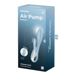Satisfyer Air Pump Bunny 1 – Wibrator Króliczek z Regulowanym Trzonem i Potrójną Stymulacją
