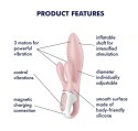 Wibrator Króliczek Satisfyer Air Pump Bunny 3 Różowy