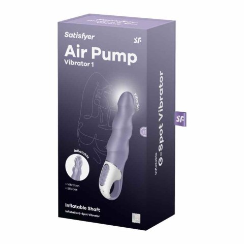 Satisfyer Air Pump Vibrator 1 - Podwójna, Ekscytująca Stymulacja