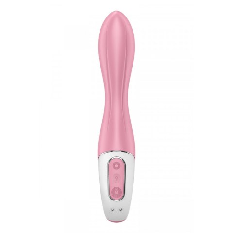 Satisfyer Air Pump Vibrator 2 – Nadmuchiwany Wibrator z Pompką, Czerwony